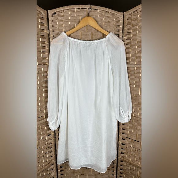 Banana Republic Simplistic Eco-Friendly 100% Ramie Dress - Size Small - Picture 7 of 11